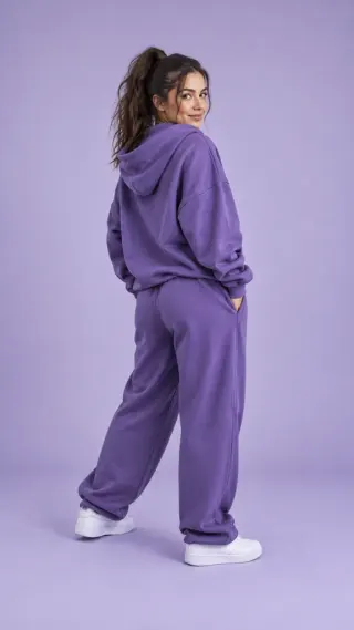 Input 3: fictional adult in a purple outfit, assigned to the car scene
